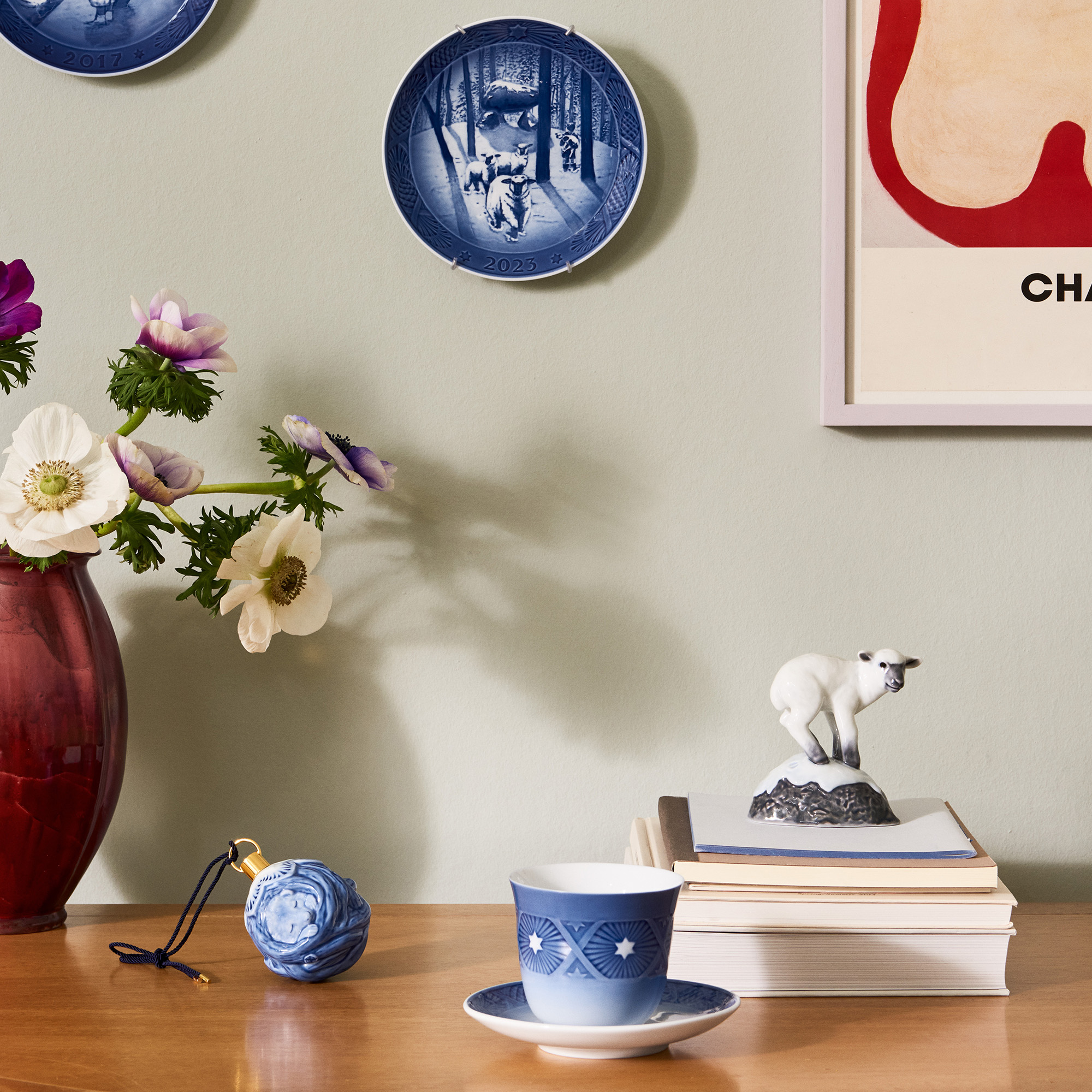 Blue Collectibles from Royal Copenhagen
